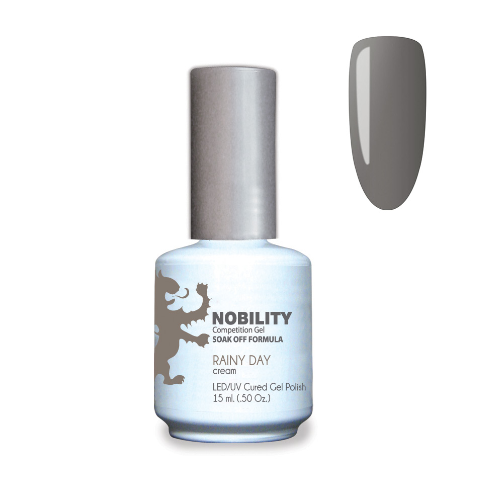 Nobility Soak Off Gel UV/LED Gel nail Polish 15ml Rainy Day NBGP42