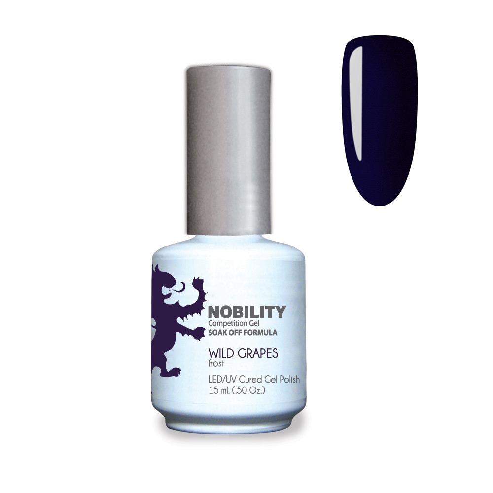 Nobility Soak Off Gel UV/LED Gel nail Polish 15ml Wild Grapes NBGP48