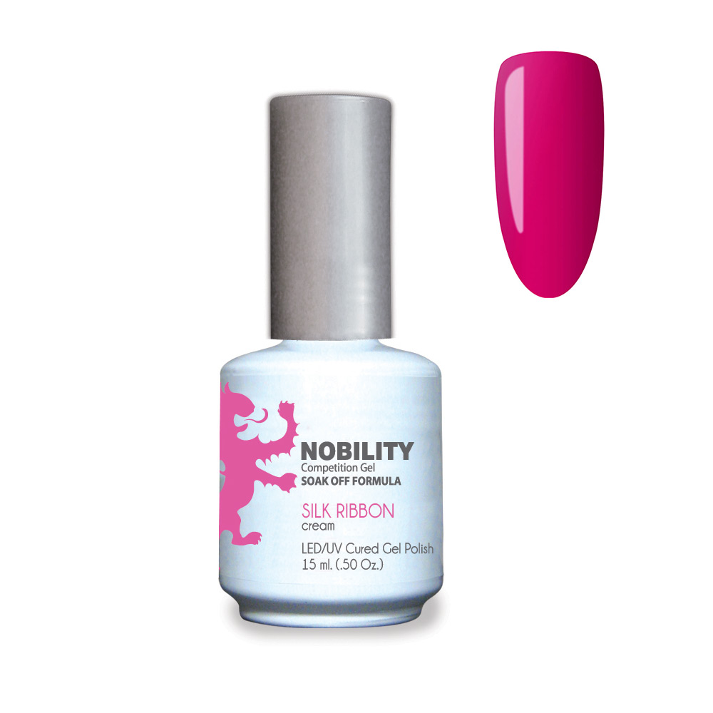 Nobility Soak Off Gel UV/LED Gel nail Polish 15ml Silk Ribbon NBGP61