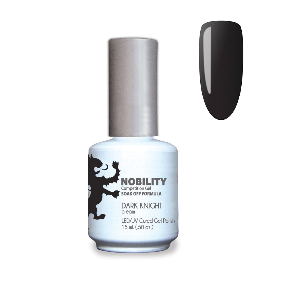 Nobility Soak Off Gel UV/LED Gel nail Polish 15ml Dark Knight NBGP79