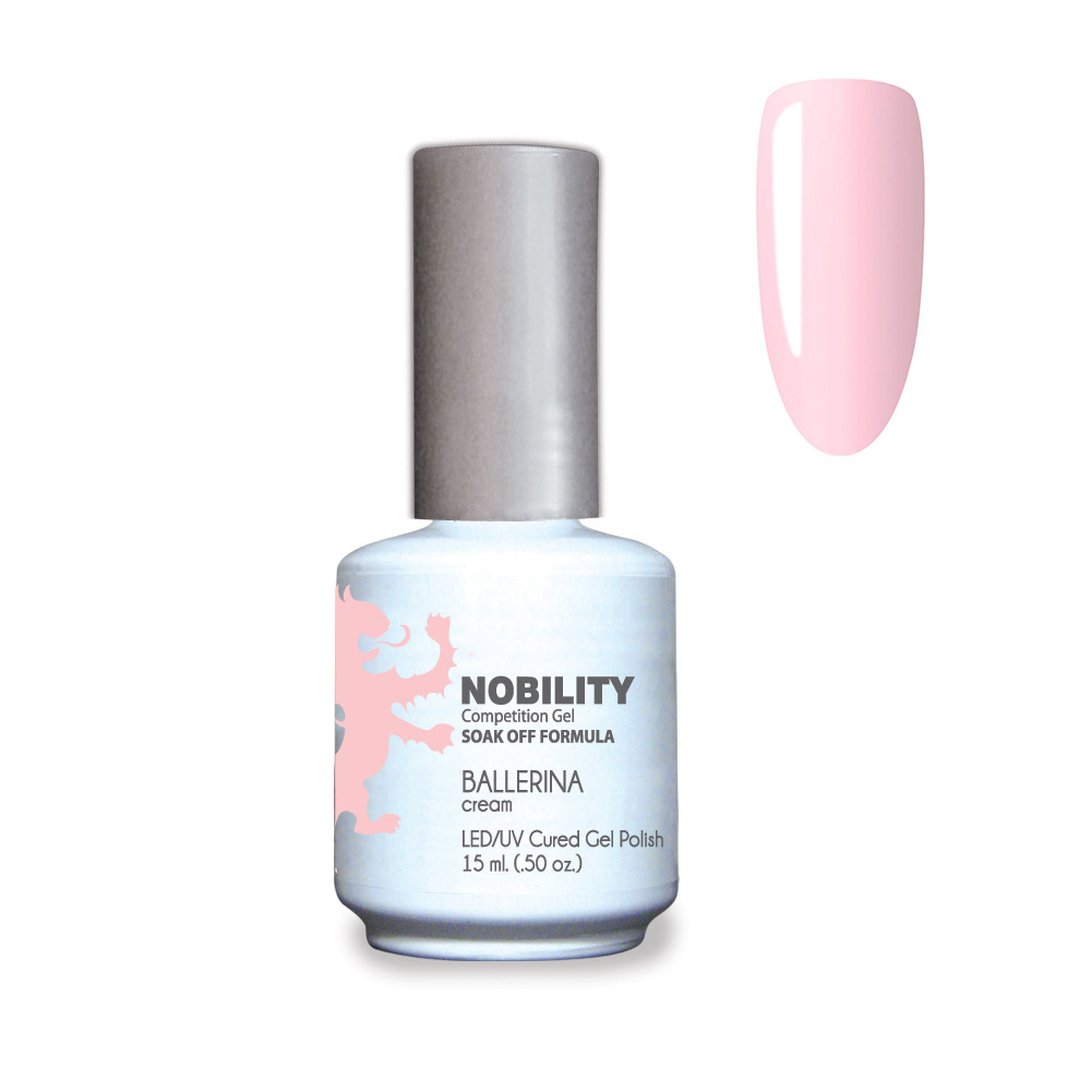 Nobility Soak Off Gel UV/LED Gel nail Polish 15ml Ballerina NBGP88