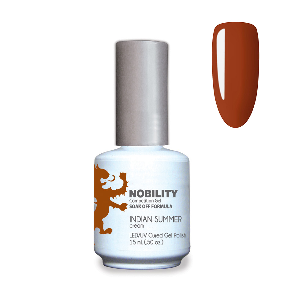Nobility Soak Off Gel UV/LED Gel nail Polish 15ml Indian Summer NBGP93