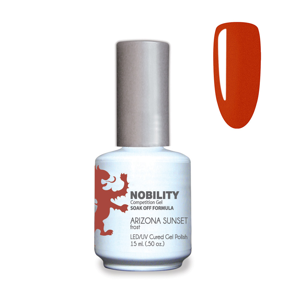 Nobility Soak Off Gel UV/LED Gel nail Polish 15ml Arizona Sunset NBGP97