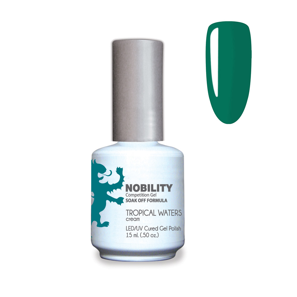 Nobility Soak Off Gel UV/LED Gel nail Polish 15ml Tropical Waters NBGP103
