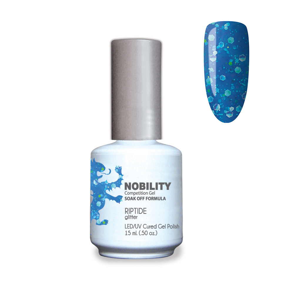Nobility Soak Off Gel UV/LED Gel nail Polish 15ml Riptide NBGP113