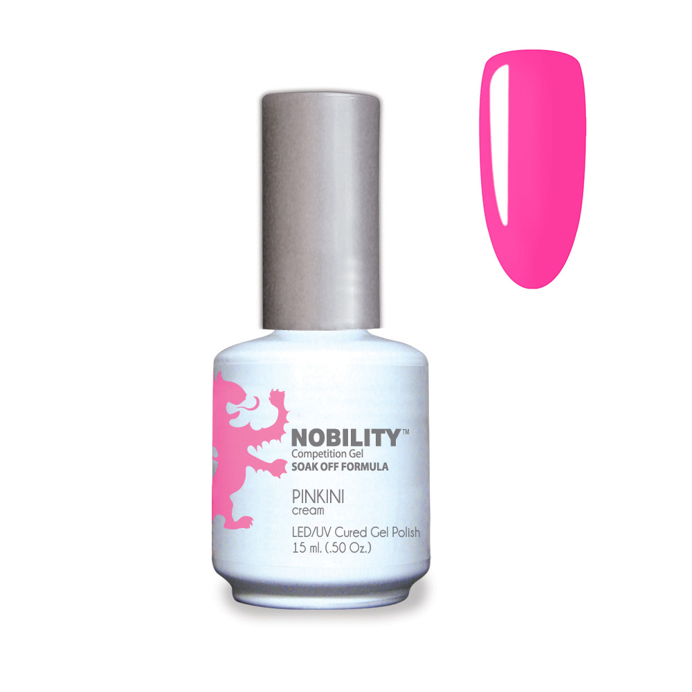 Nobility Soak Off Gel UV/LED Gel nail Polish 15ml Pinkini NBGP115