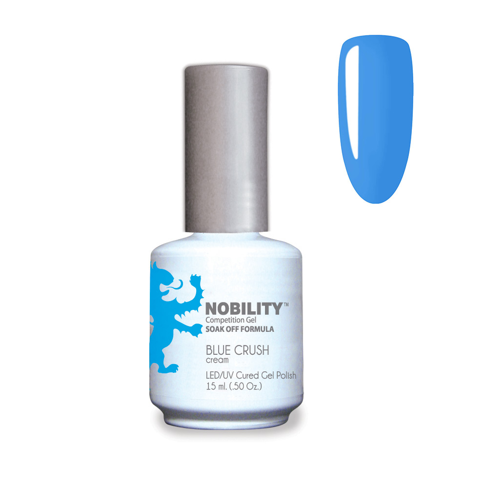 Nobility Soak Off Gel UV/LED Gel nail Polish 15ml Blue Crush NBGP116