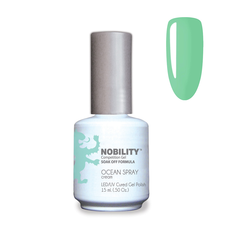 Nobility Soak Off Gel UV/LED Gel nail Polish 15ml Ocean Spray NBGP118