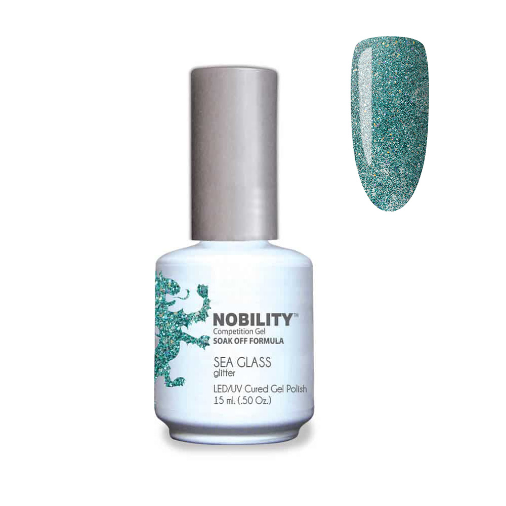 Nobility Soak Off Gel UV/LED Gel nail Polish 15ml Sea Glass NBGP128