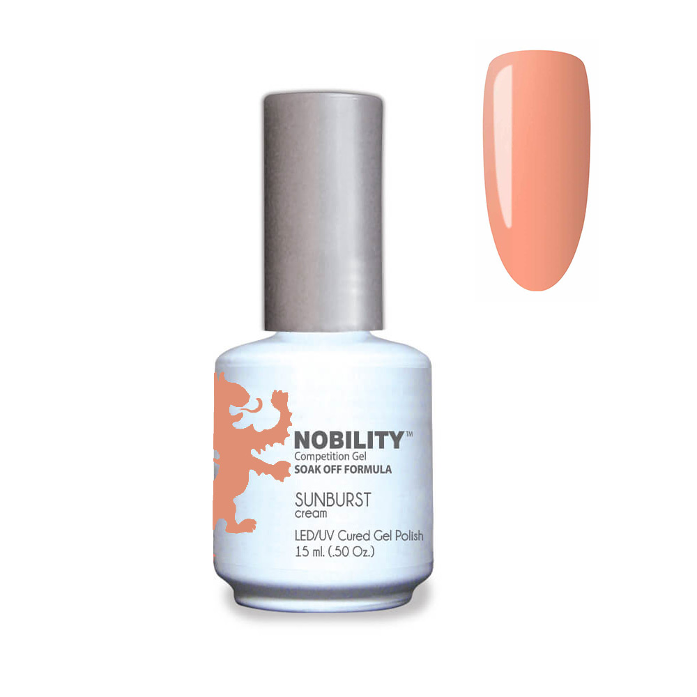 Nobility Soak Off Gel UV/LED Gel nail Polish 15ml Sunburst NBGP133