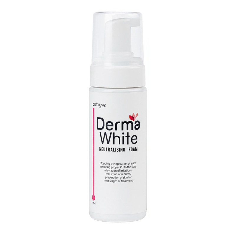 Stayve BB Glow Derma White Neutralizing Foam Set Restoring PH to the skin DWNF