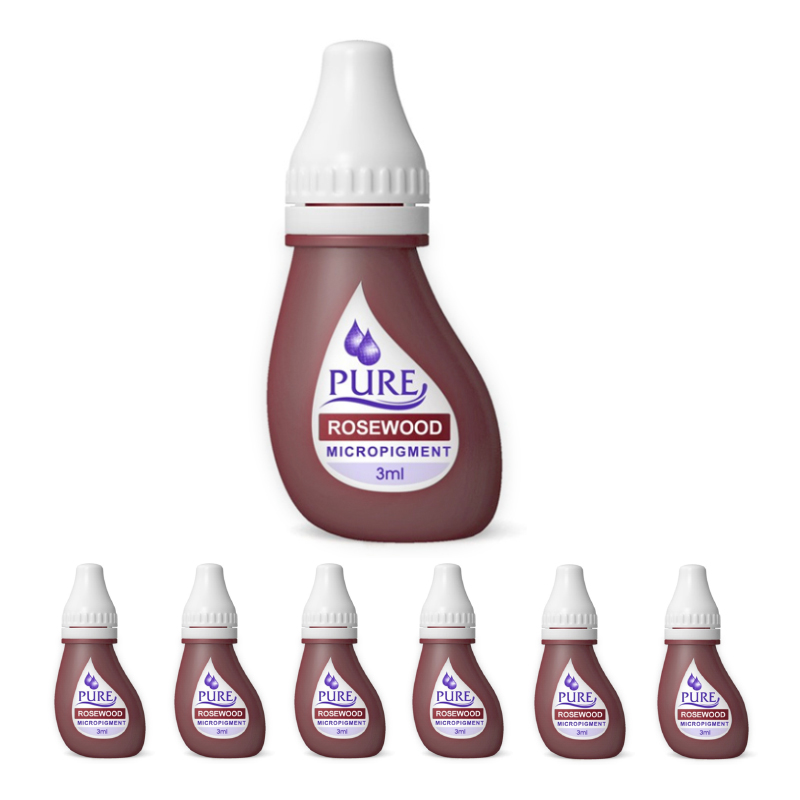 Micropigment Pure Rosewood Pigment Color Permanent Makeup Eyebrow Shading Cosmetic Tattoo Ink Lip Eyeliner Feathering Hair Stroke PRW