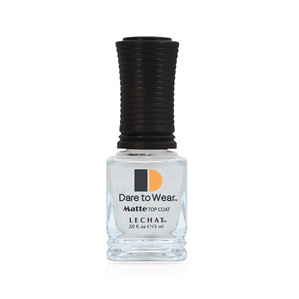 Dare to Wear Nail Polish Shine & Last Lacquer 15ml nail paintMatte Top Coat DWTM01