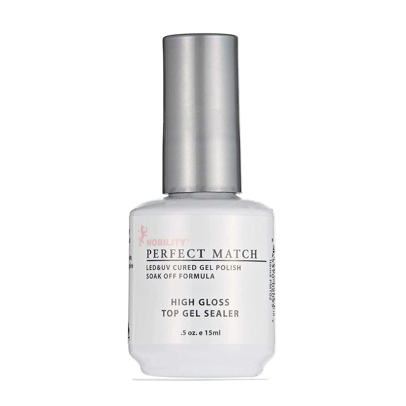 Lechat Perfect Match UV Cured Ultra Thin Nail Polish  Top Gel Sealar, 0.5 oz. PMT02
