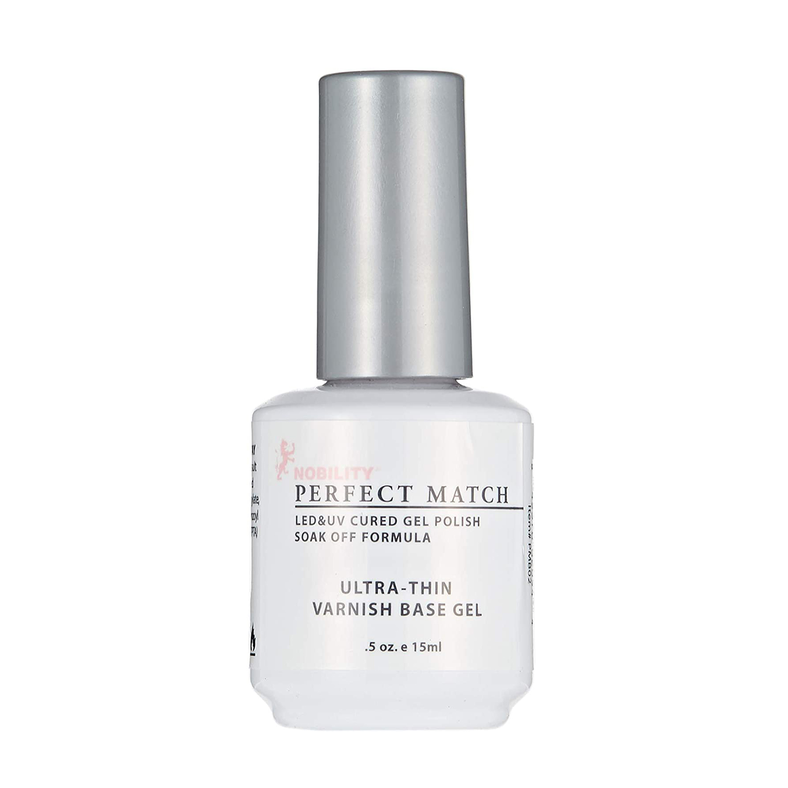 Lechat Perfect Match UV Cured Ultra Thin Nail Polish  Base Gel, 0.5 oz PMB02