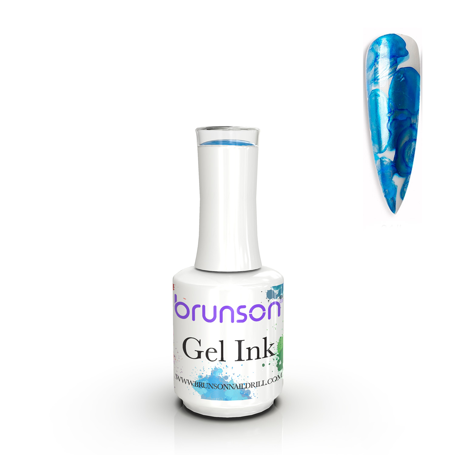 Gel Ink Nail Polish for Watercolour and Marble effects 03 BGI03