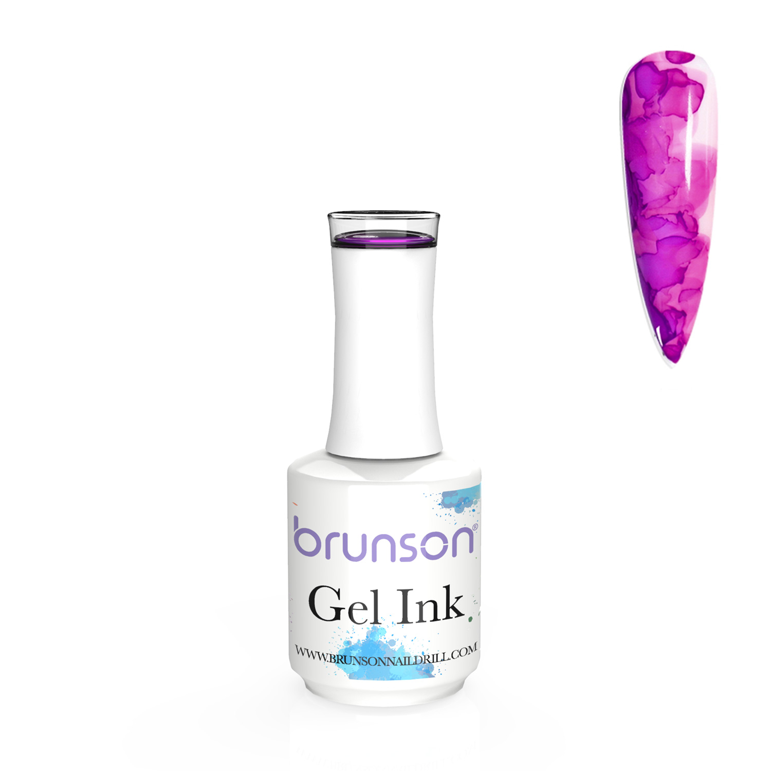 Gel Ink Nail Polish for Water Colour and Marble effects 07 BGI07