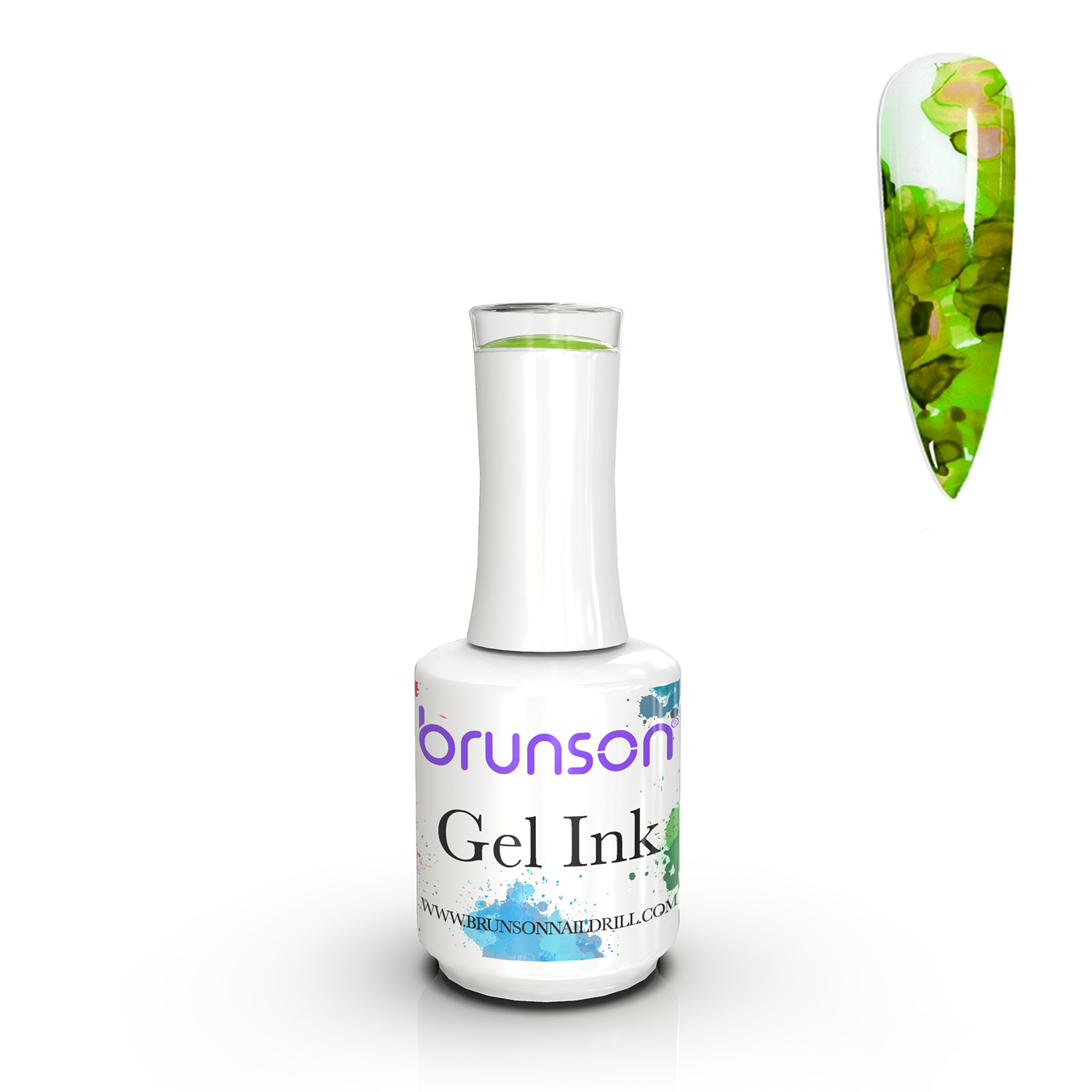 Gel Ink Nail Polish for Watercolour and Marble effects 10 BGI10