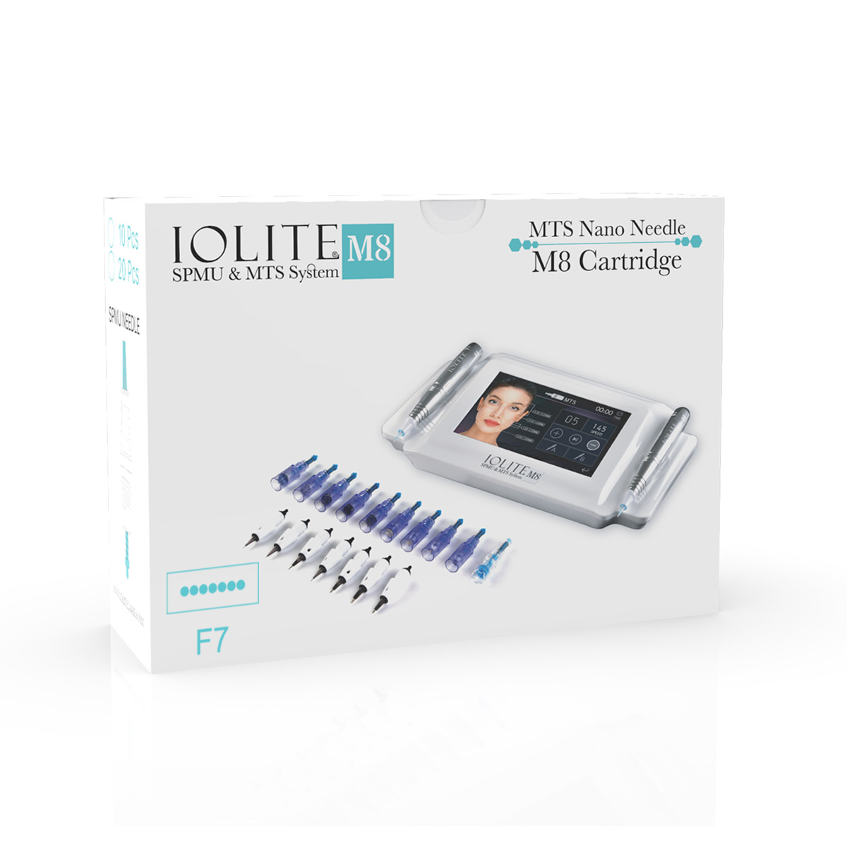 IOLITE M8 MTS & SPMU Machine Cartridge F7 Needles MTS Therapy System M8F7