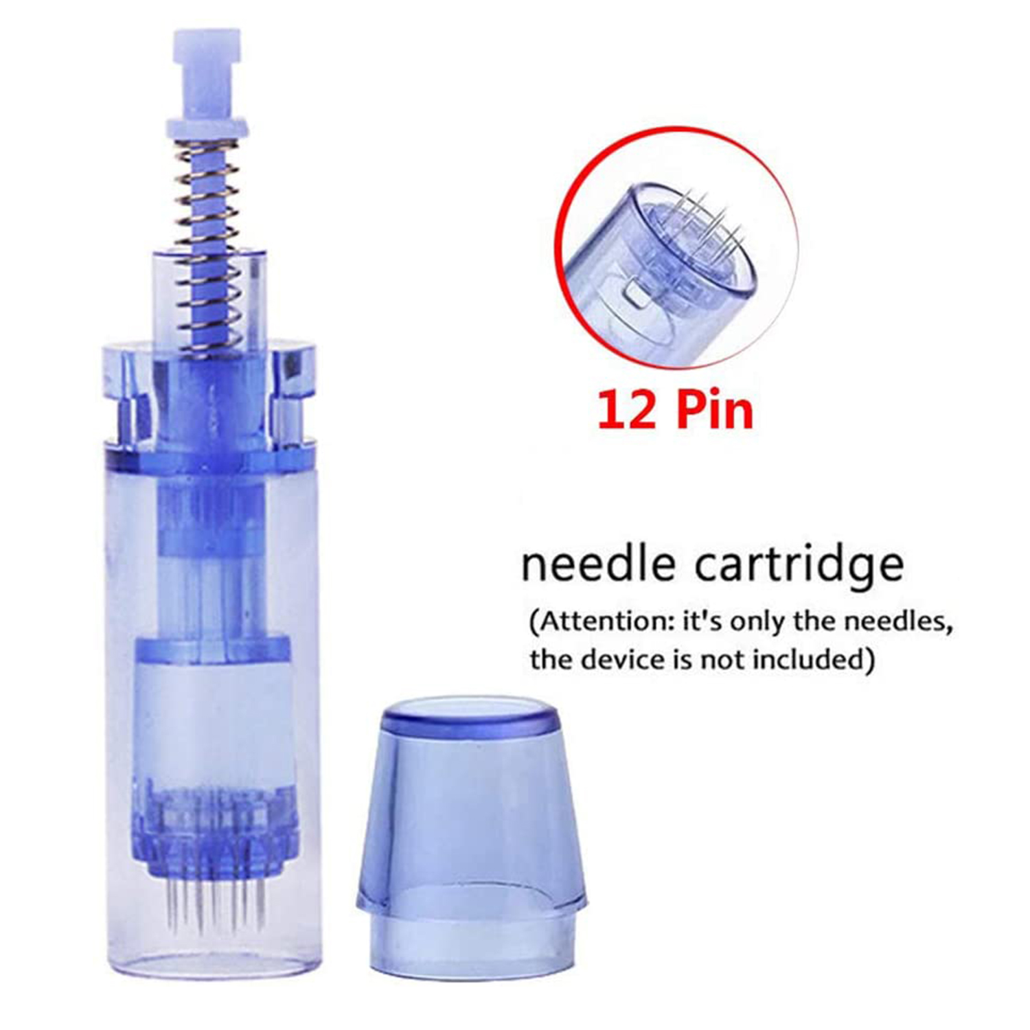 Dr. Pen Ultima A1 12 Pin Needles Professional Microneedling Pen, Wireless Electric Skin Repair Tool Kit with 12Pin Replacement Needles Cartridges 10pcs A1N12