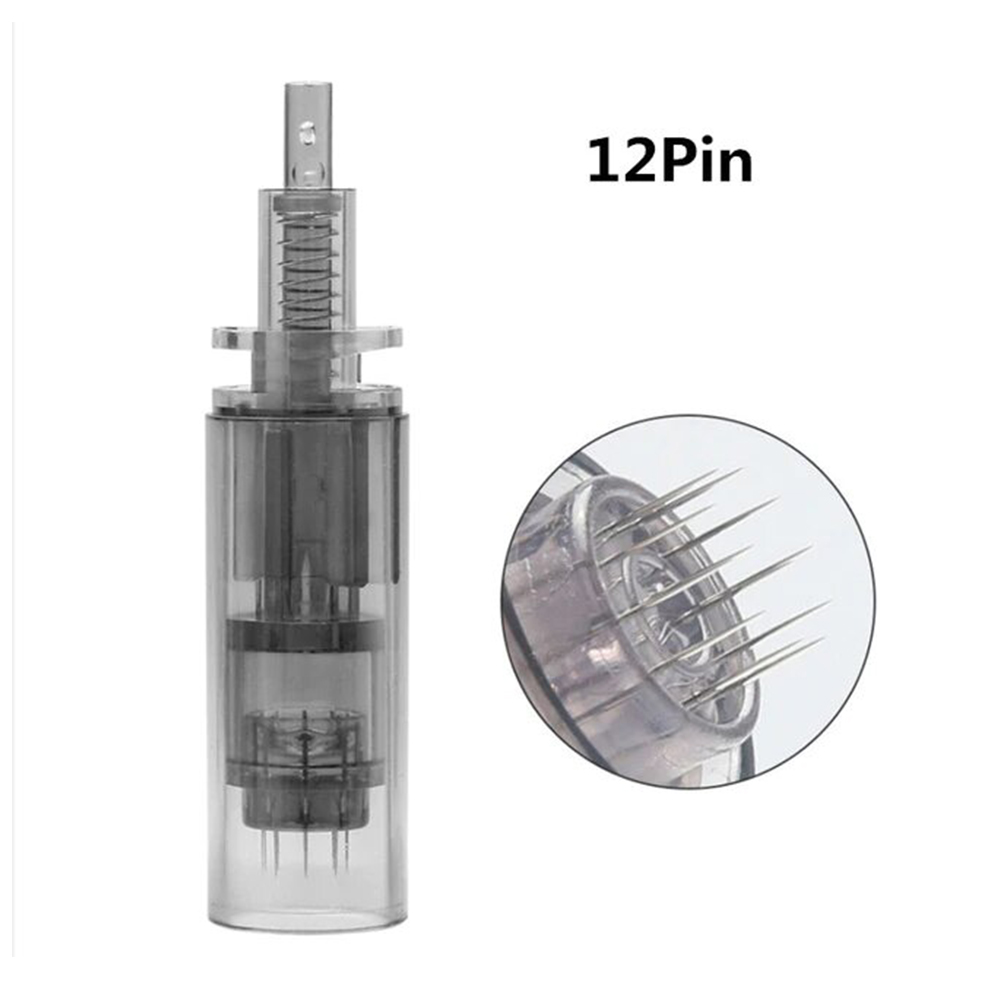 10pcs Needles Electric Derma Pen Needle Cartridges 12 pin Needle Tips For Ultima A7 dr.pen auto microneedle Therapy A712Ns