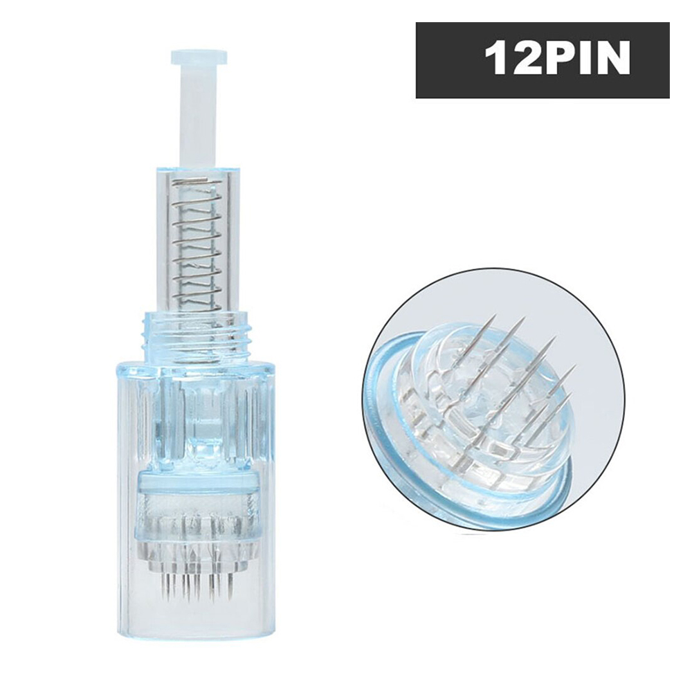 Dr.Pen Ultima X5 12Pin Needles Professional Dermapen Microneedling Dr.Pen Ultima X5 Electric Wireless Digital Display Rechargeable Beauty Skin Care Cartridges,12pin 10PCS X5N12