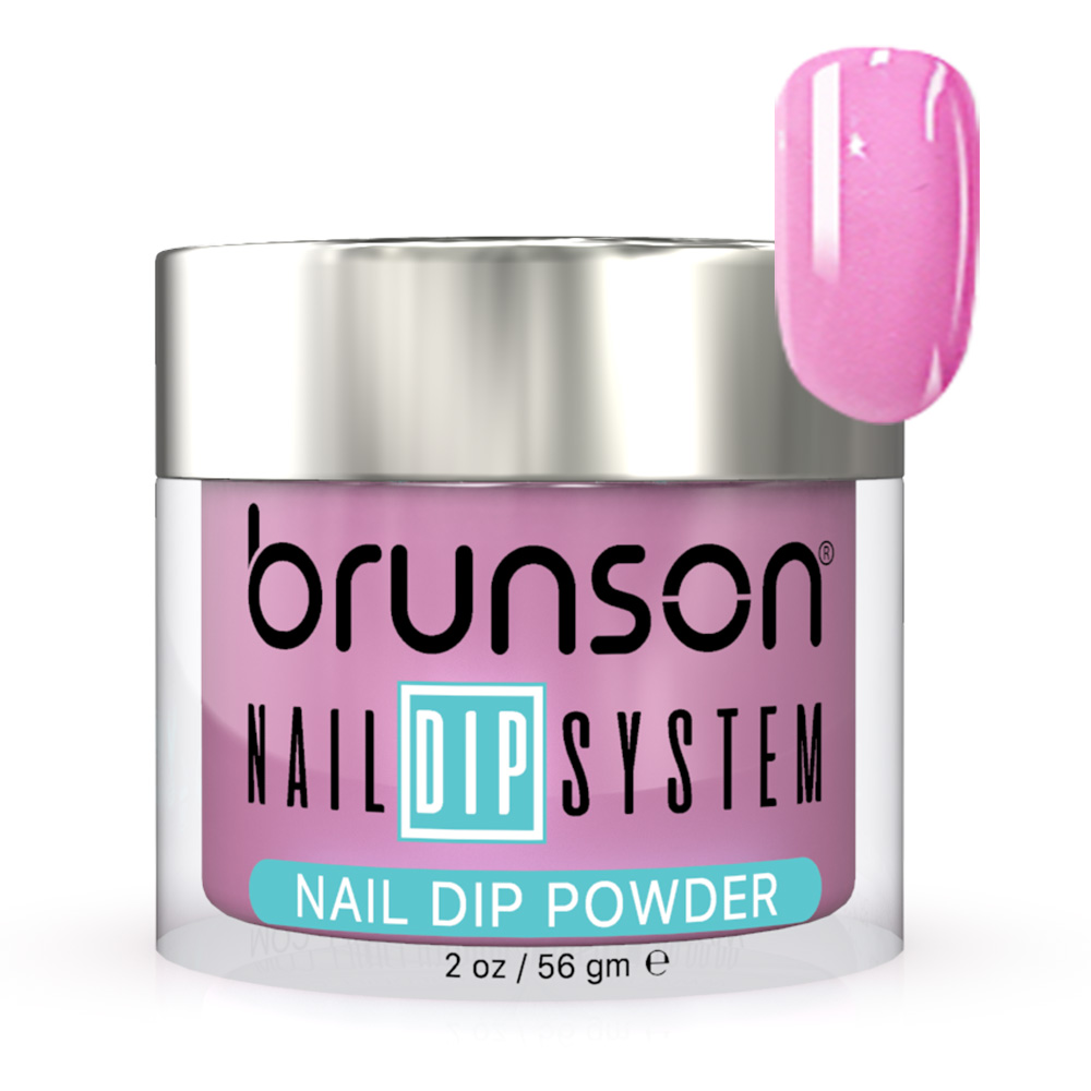 Brunson Nail Dipping Powder Dipp & Buff System 2oz – Professional DIY & Salon Dip Powder for Long-Lasting, Smooth Finish Colored Nails bdk015