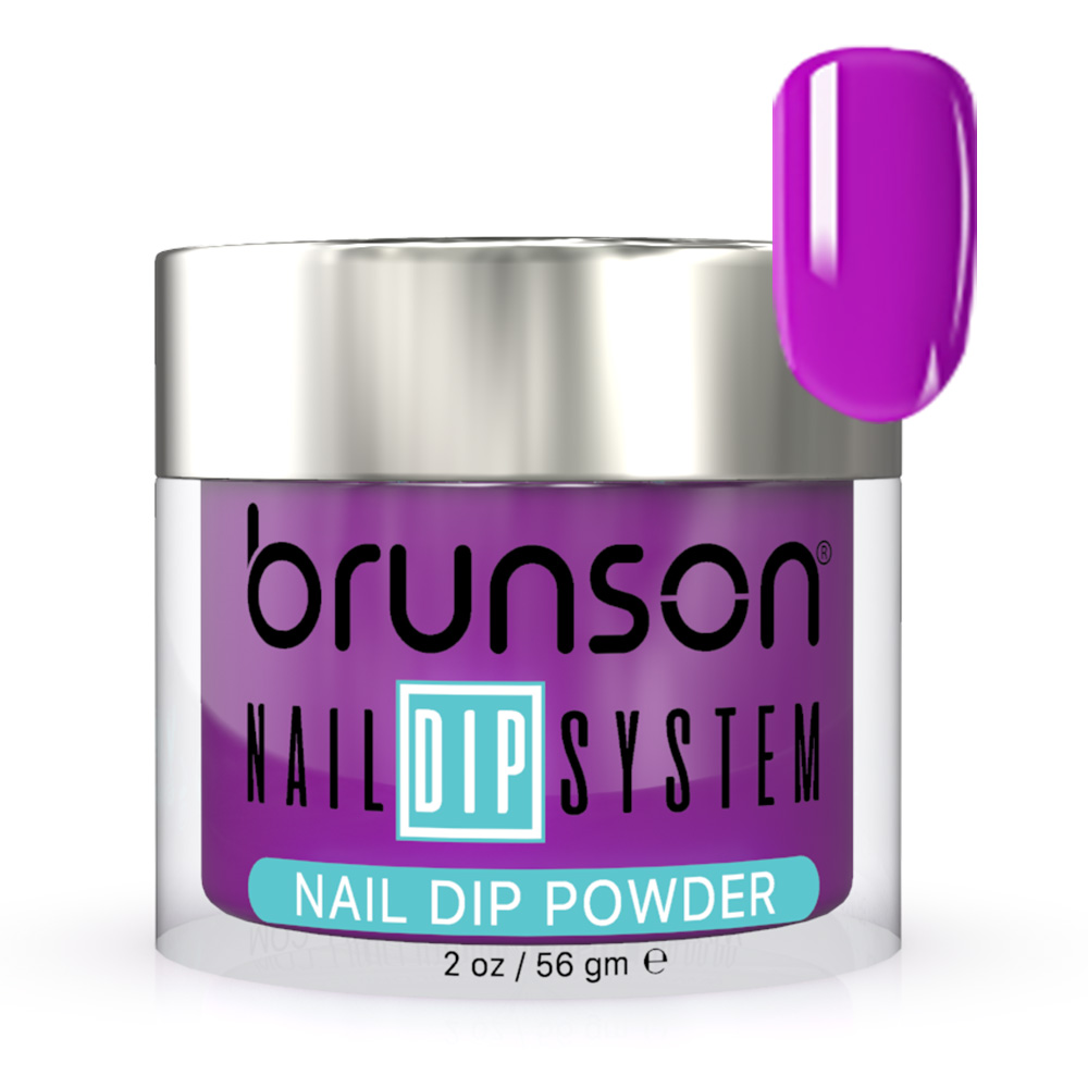 Brunson Nail Dipping Powder Dipp & Buff System 2oz – Professional DIY & Salon Dip Powder for Long-Lasting, Smooth Finish Colored Nails bdk020