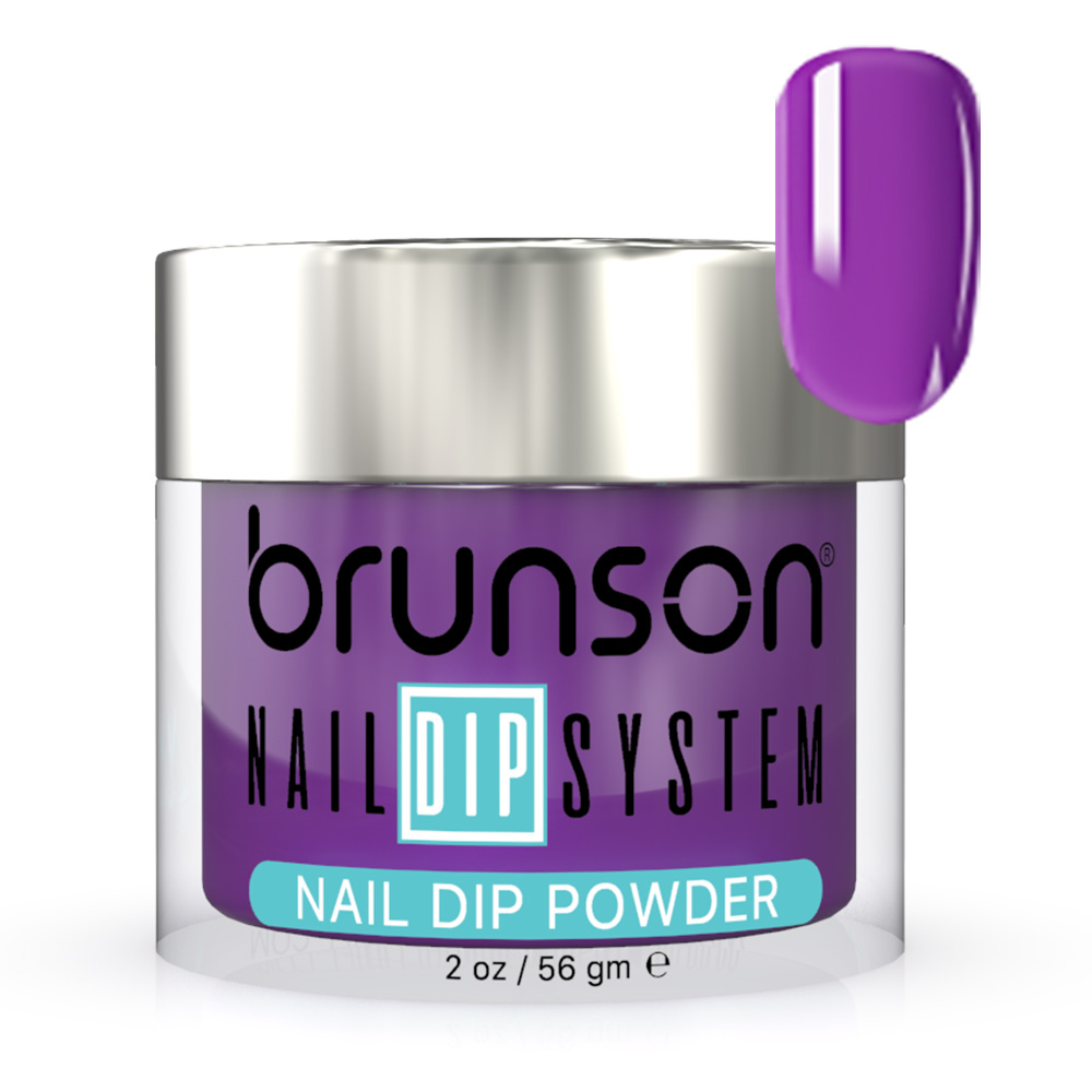 Brunson Nail Dipping Powder Dipp & Buff System 2oz – Professional DIY & Salon Dip Powder for Long-Lasting, Smooth Finish Colored Nails bdk021