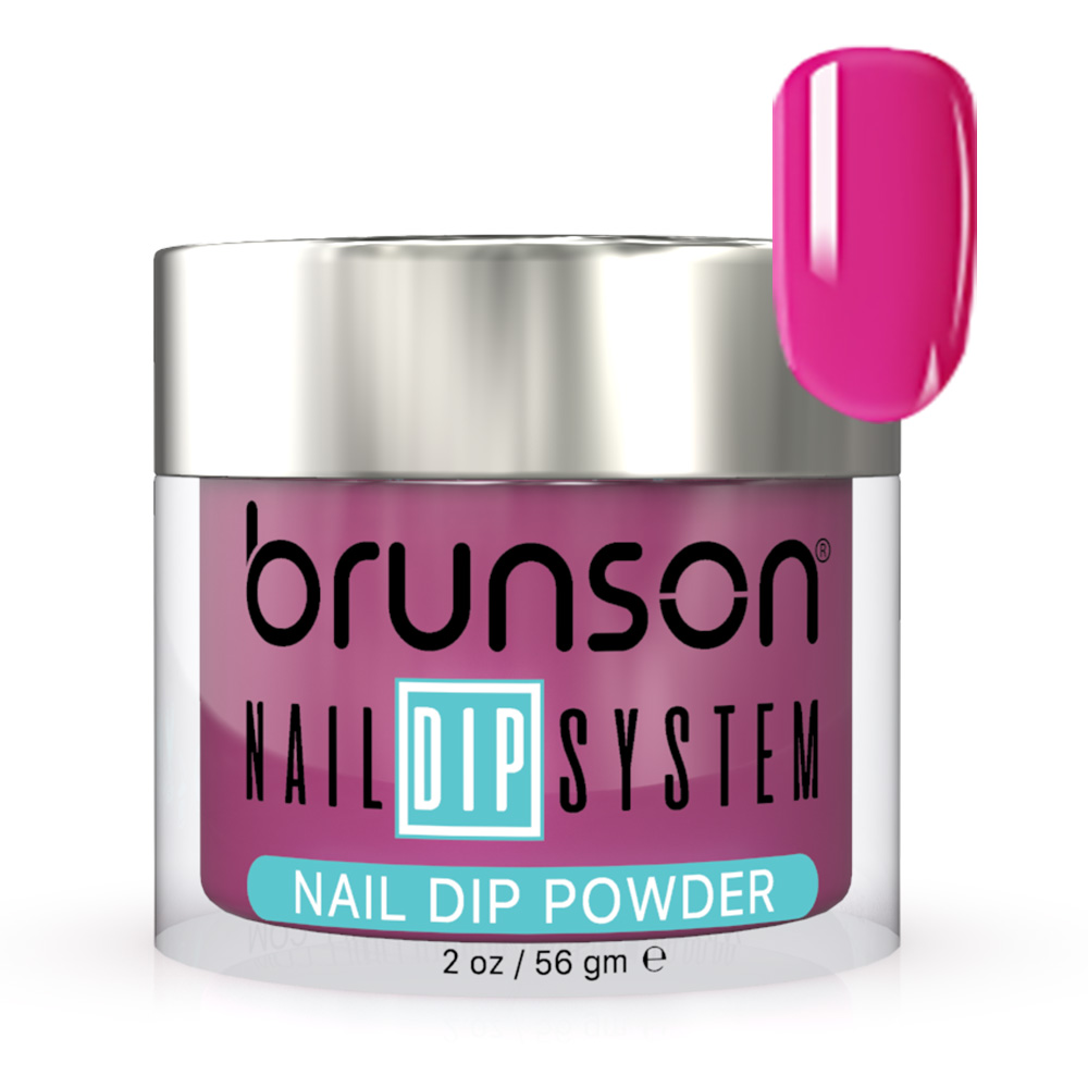 Brunson Nail Dipping Powder Dipp & Buff System 2oz – Professional DIY & Salon Dip Powder for Long-Lasting, Smooth Finish Colored Nails bdk025