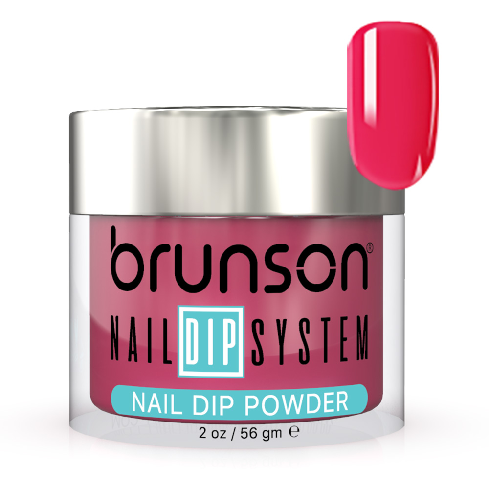 Brunson Nail Dipping Powder Dipp & Buff System 2oz – Professional DIY & Salon Dip Powder for Long-Lasting, Smooth Finish Colored Nails bdk026