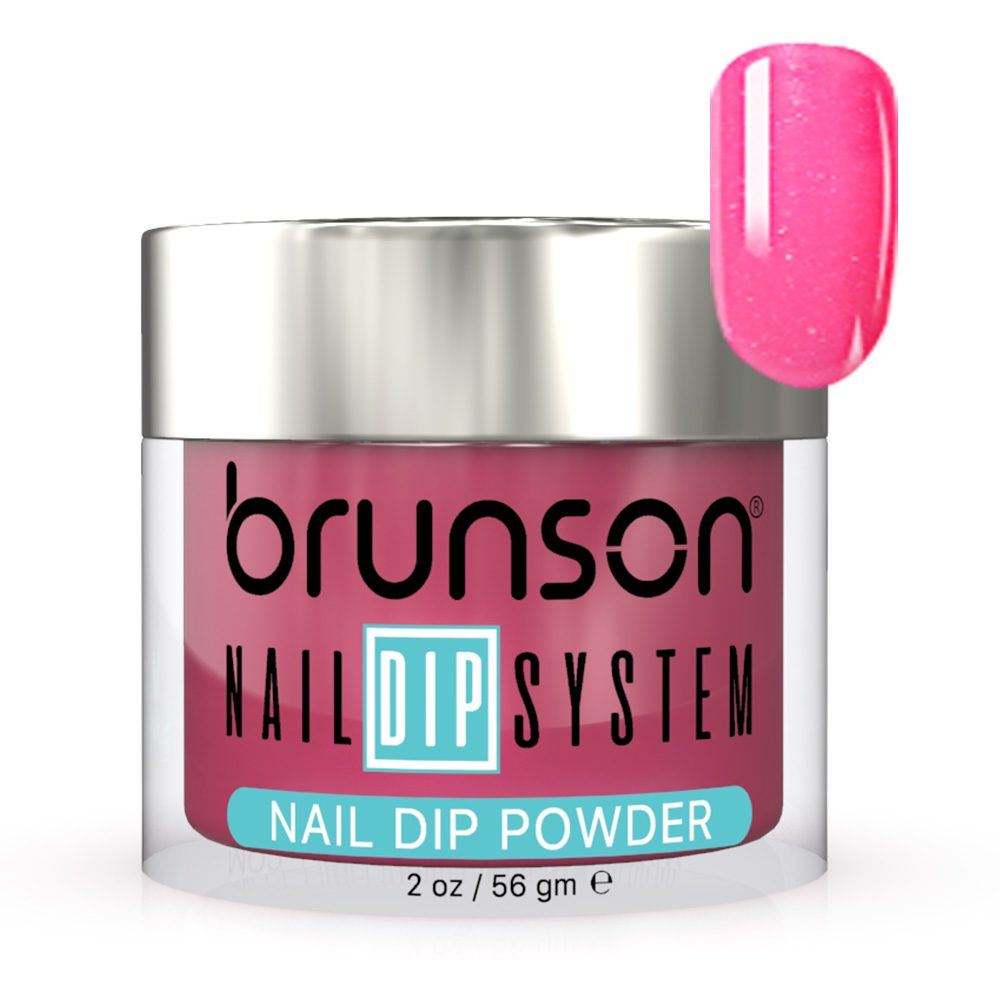 Brunson Nail Dipping Powder Dipp & Buff System 2oz – Professional DIY & Salon Dip Powder for Long-Lasting, Smooth Finish Colored Nails bdk027