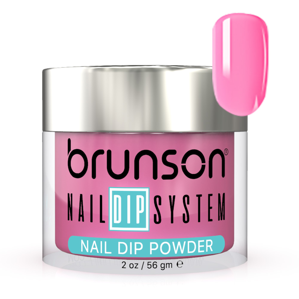 Brunson Nail Dipping Powder Dipp & Buff System 2oz – Professional DIY & Salon Dip Powder for Long-Lasting, Smooth Finish Colored Nails bdk029