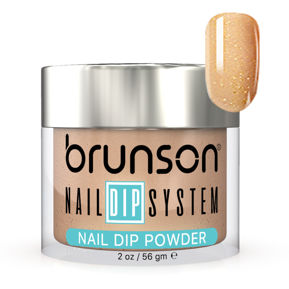 Brunson Nail Dipping Powder Dipp & Buff System 2oz – Professional DIY & Salon Dip Powder for Long-Lasting, Smooth Finish Colored Nails dbk034