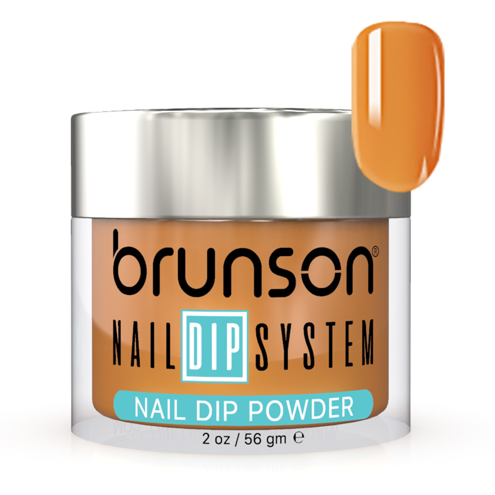 Brunson Nail Dipping Powder Dipp & Buff System 2oz – Professional DIY & Salon Dip Powder for Long-Lasting, Smooth Finish Colored Nails bdk036