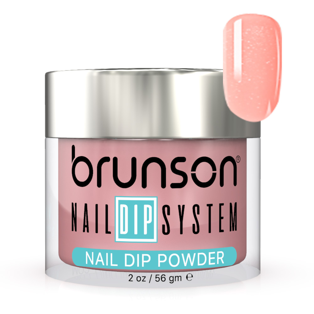 Brunson Nail Dipping Powder Dipp & Buff System 2oz – Professional DIY & Salon Dip Powder for Long-Lasting, Smooth Finish Colored Nails bdk037