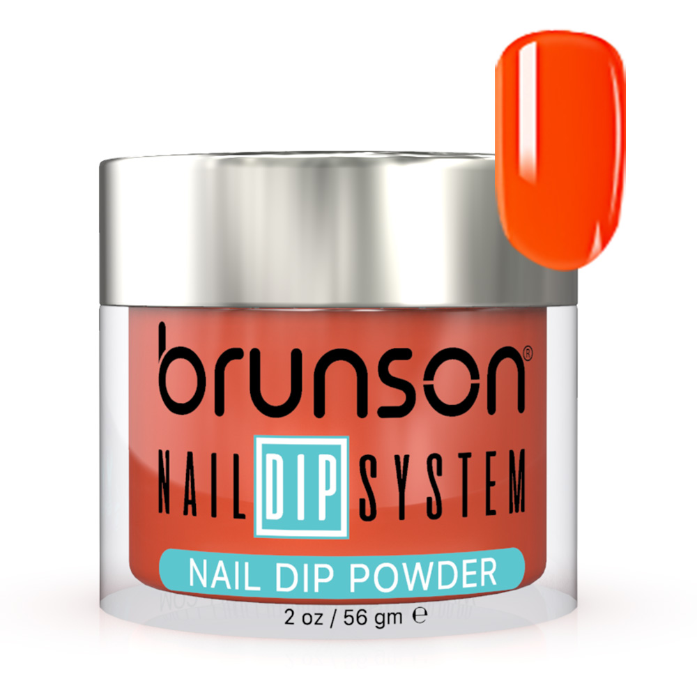 Brunson Nail Dipping Powder Dipp & Buff System 2oz – Professional DIY & Salon Dip Powder for Long-Lasting, Smooth Finish Colored Nails bdk040
