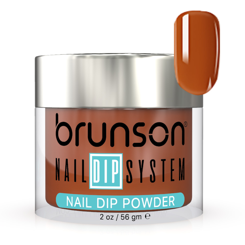 Brunson Nail Dipping Powder Dipp & Buff System 2oz – Professional DIY & Salon Dip Powder for Long-Lasting, Smooth Finish Colored Nails bdk041