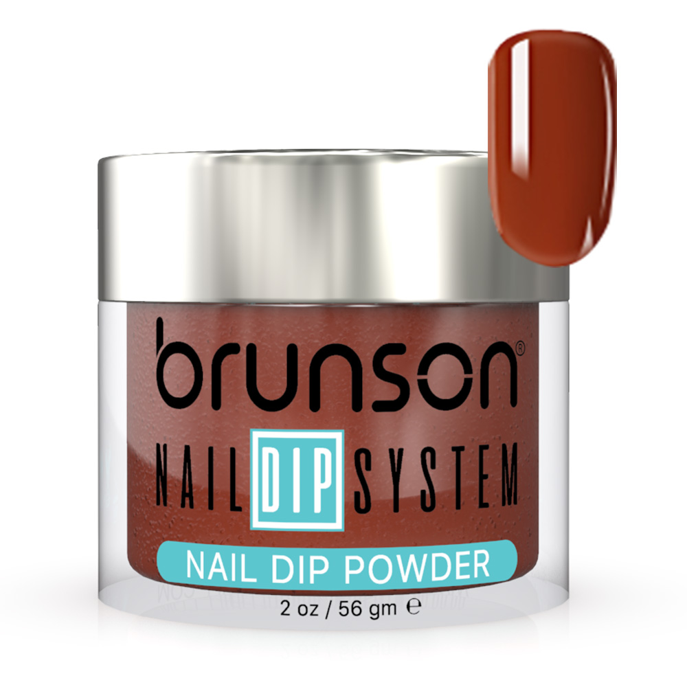 Brunson Nail Dipping Powder Dipp & Buff System 2oz – Professional DIY & Salon Dip Powder for Long-Lasting, Smooth Finish Colored Nails bdk043