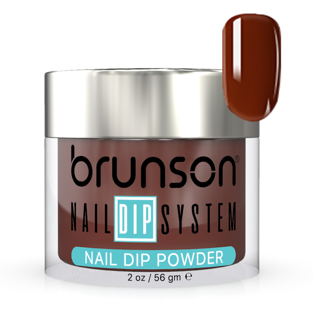 Brunson Nail Dipping Powder Dipp & Buff System 2oz – Professional DIY & Salon Dip Powder for Long-Lasting, Smooth Finish Colored Nails bdk044