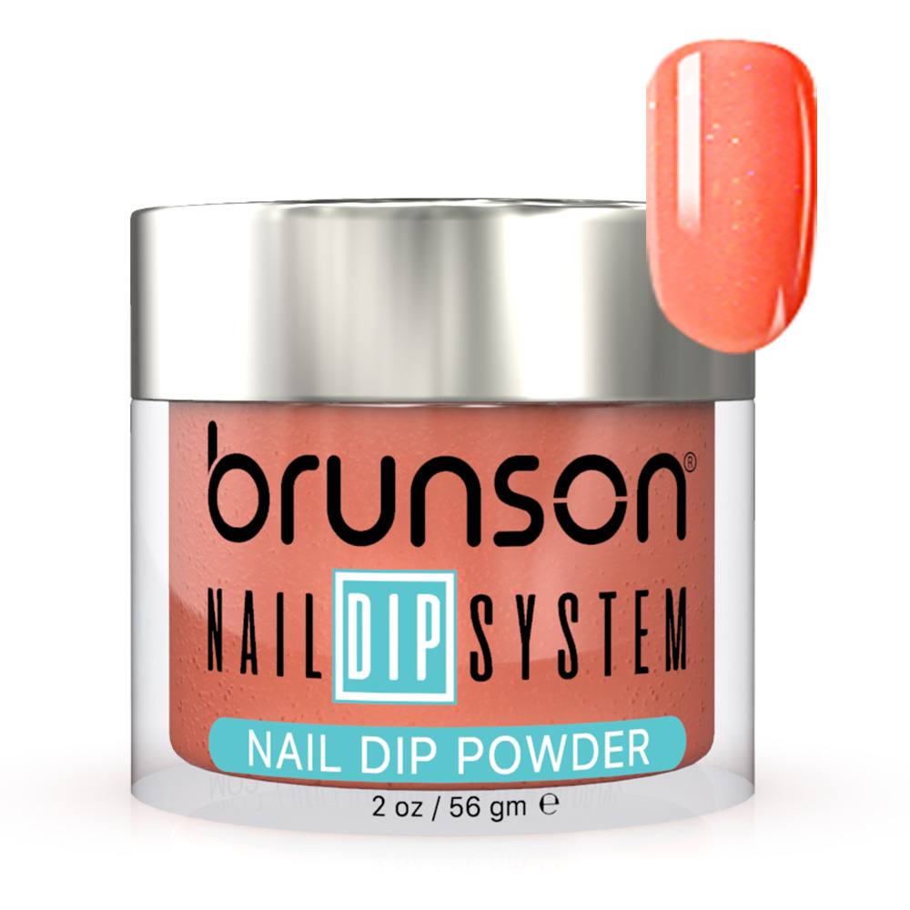 Brunson Nail Dipping Powder Dipp & Buff System 2oz – Professional DIY & Salon Dip Powder for Long-Lasting, Smooth Finish Colored Nails dbk047