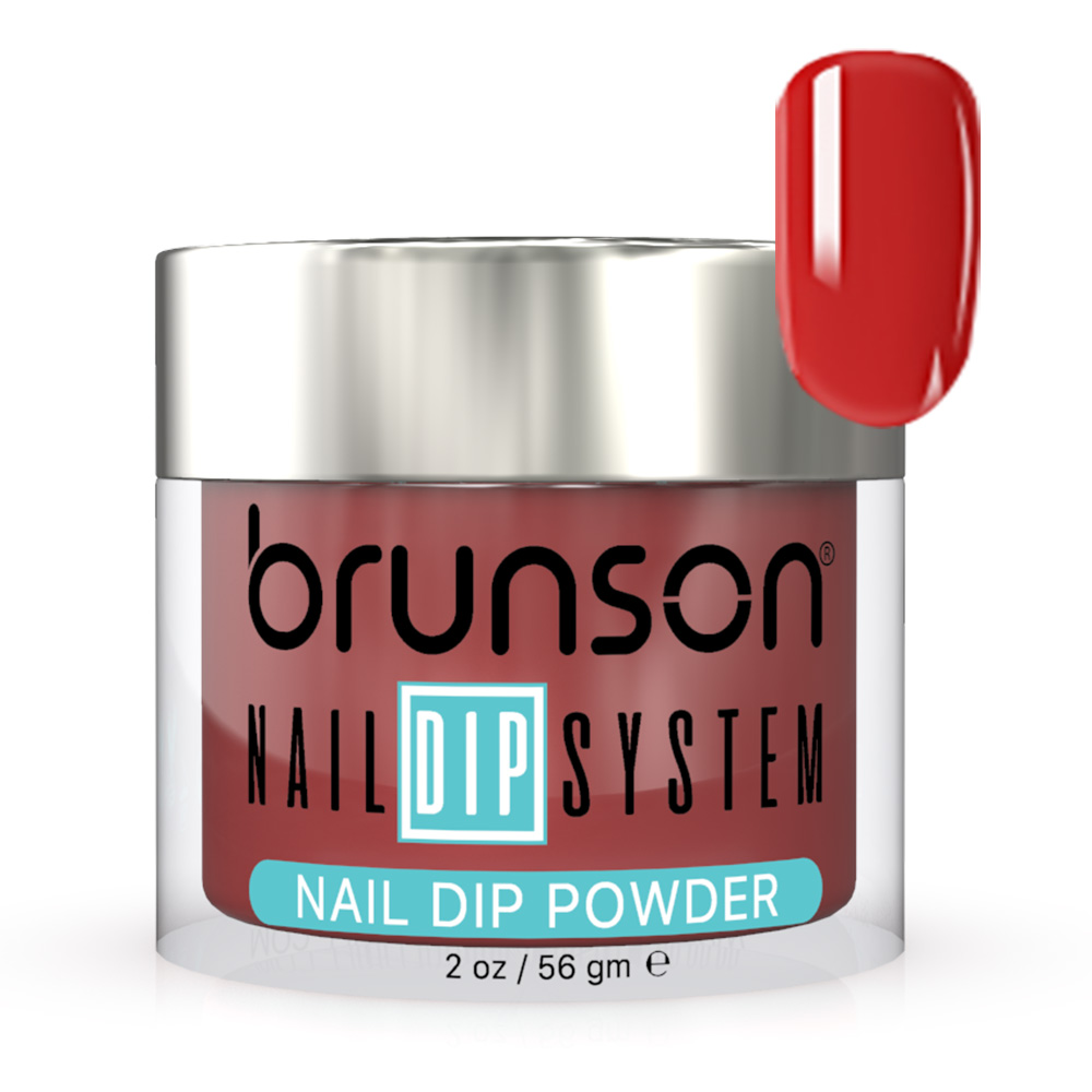 Brunson Nail Dipping Powder Dipp & Buff System 2oz – Professional DIY & Salon Dip Powder for Long-Lasting, Smooth Finish Colored Nails dbk050