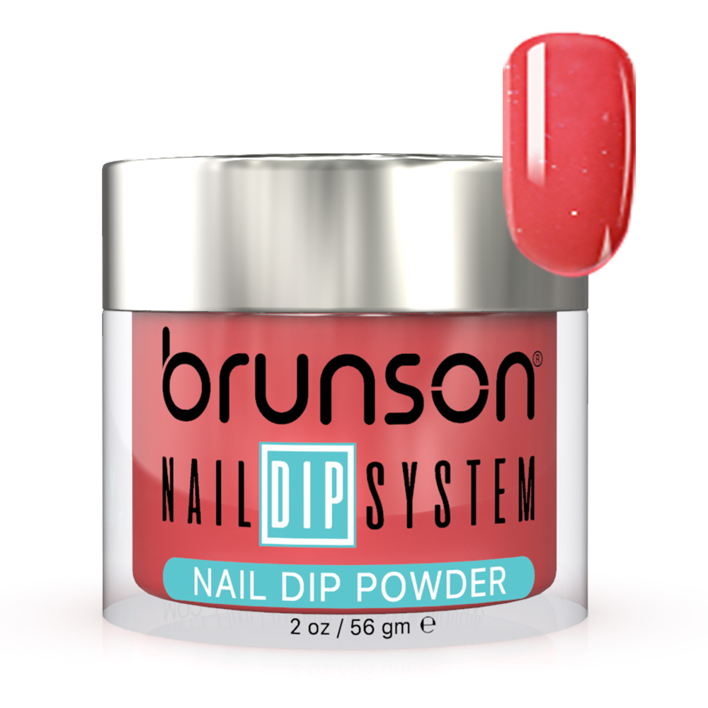 Brunson Nail Dipping Powder Dipp & Buff System 2oz – Professional DIY & Salon Dip Powder for Long-Lasting, Smooth Finish Colored Nails dbk052