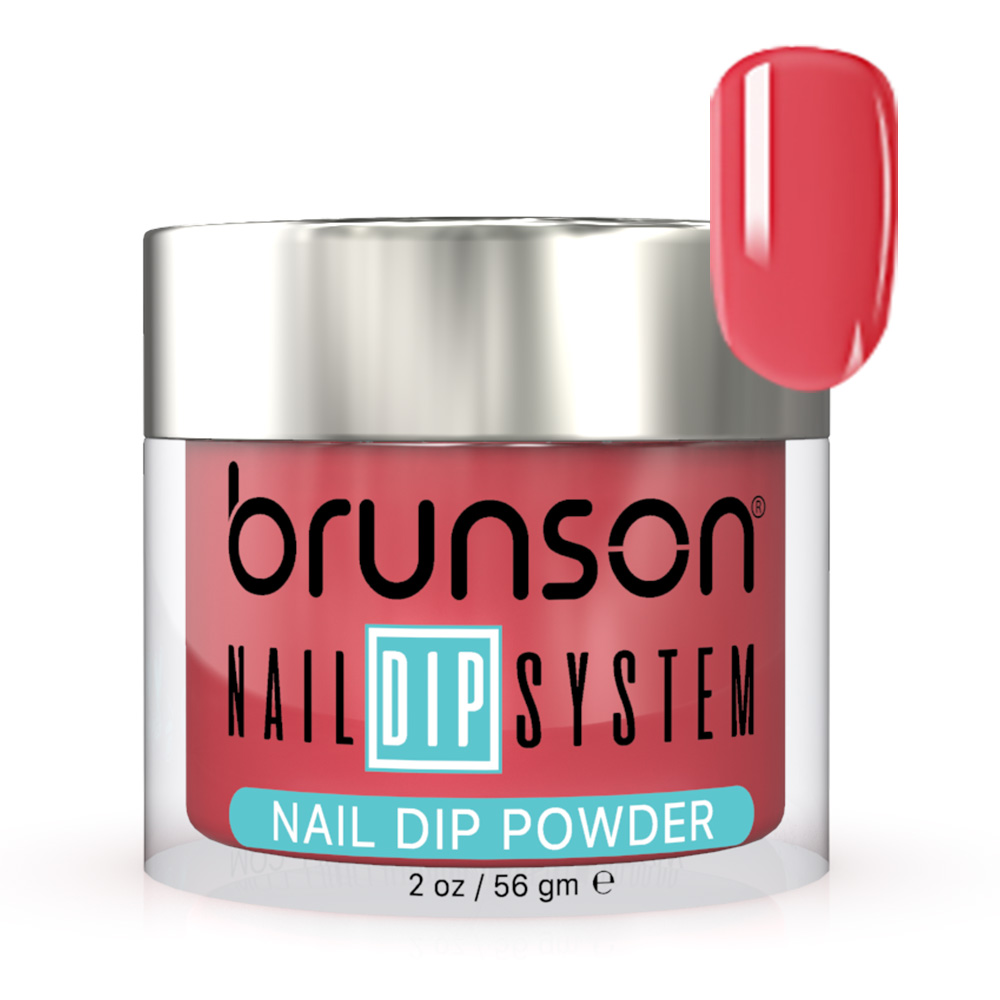 Brunson Nail Dipping Powder Dipp & Buff System 2oz – Professional DIY & Salon Dip Powder for Long-Lasting, Smooth Finish Colored Nails dbk053