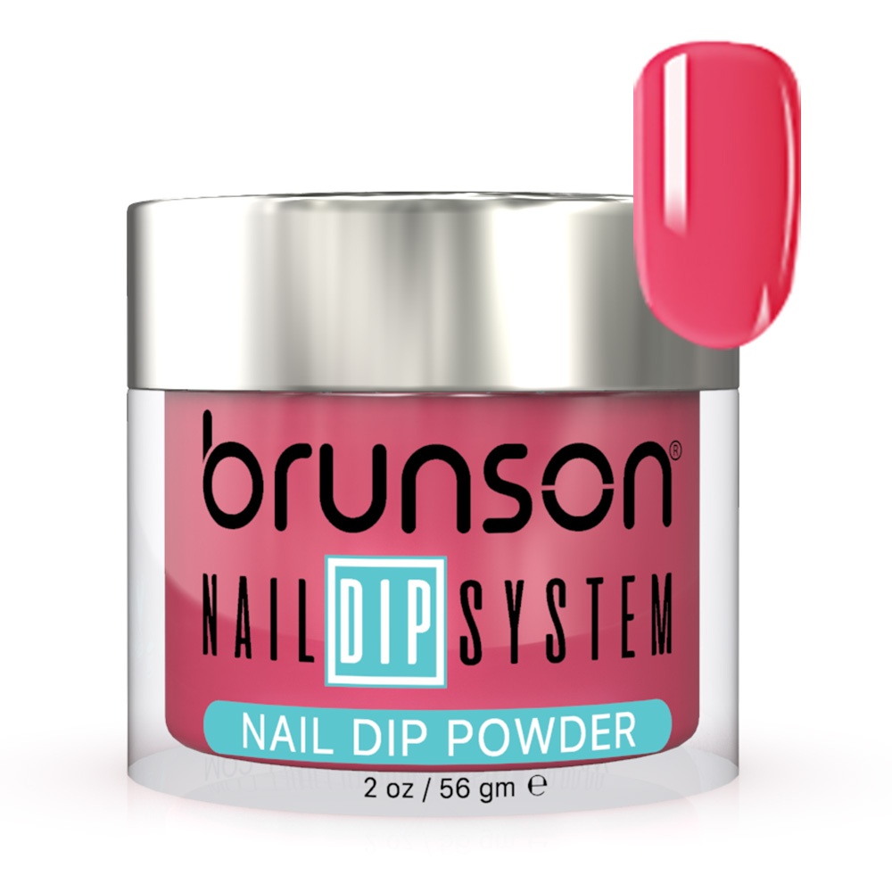 Brunson Nail Dipping Powder Dipp & Buff System 2oz – Professional DIY & Salon Dip Powder for Long-Lasting, Smooth Finish Colored Nails dbk054