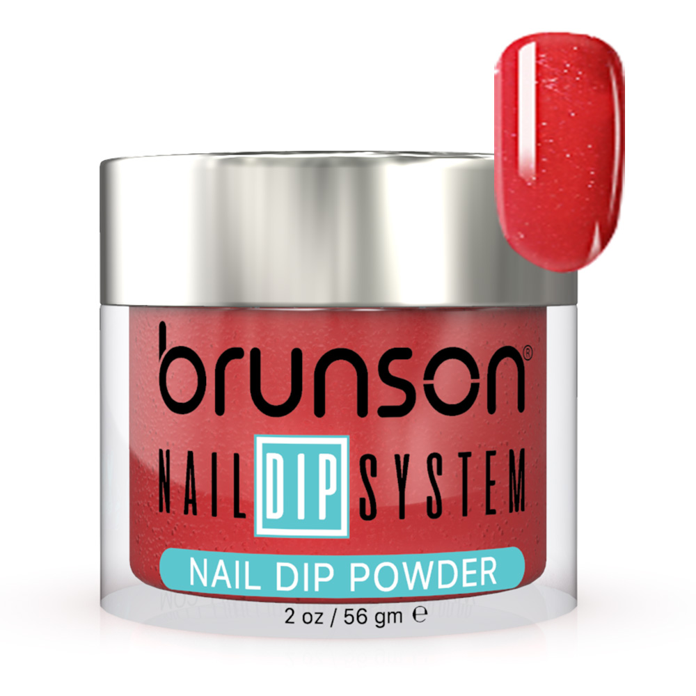 Brunson Nail Dipping Powder Dipp & Buff System 2oz – Professional DIY & Salon Dip Powder for Long-Lasting, Smooth Finish Colored Nails dbk056