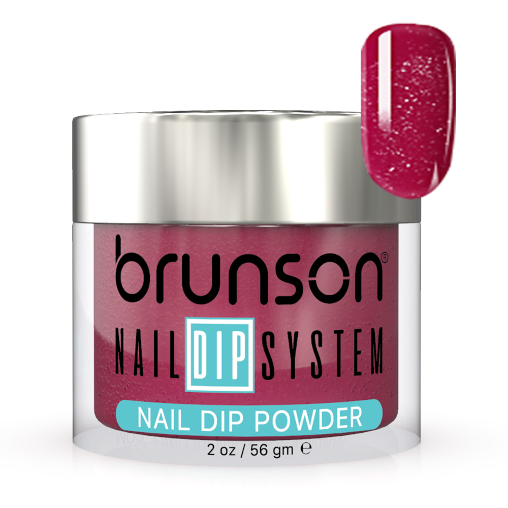 Brunson Nail Dipping Powder Dipp & Buff System 2oz – Professional DIY & Salon Dip Powder for Long-Lasting, Smooth Finish Colored Nails dbk057