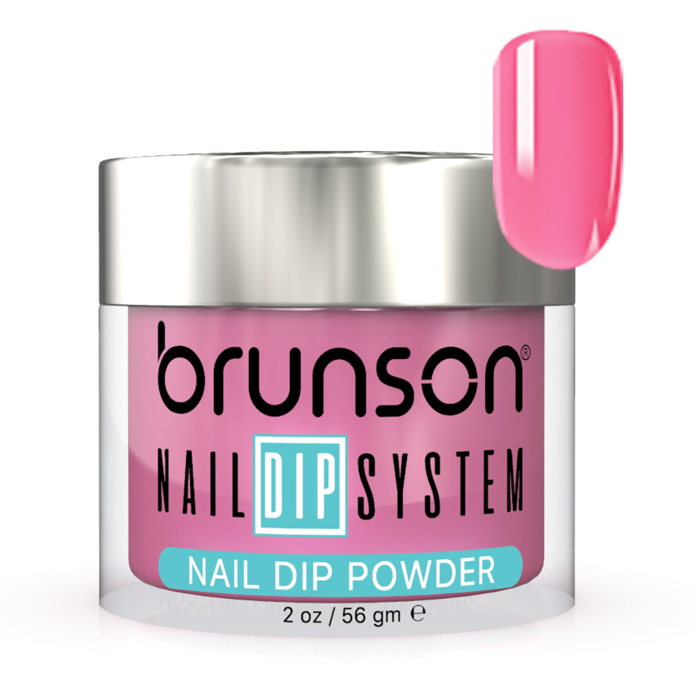 Brunson Nail Dipping Powder Dipp & Buff System 2oz – Professional DIY & Salon Dip Powder for Long-Lasting, Smooth Finish Colored Nails dbk096