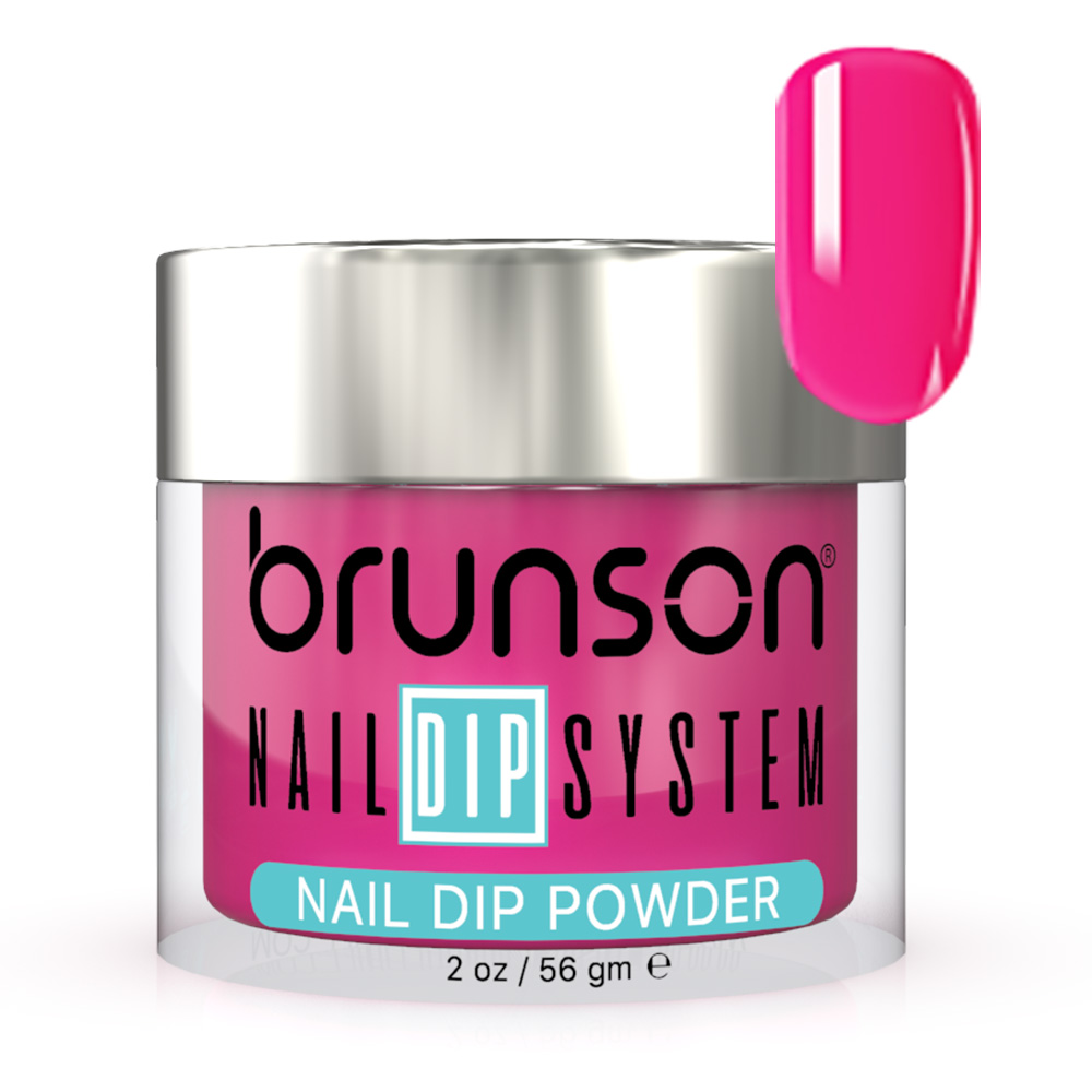 Brunson Nail Dipping Powder Dipp & Buff System 2oz – Professional DIY & Salon Dip Powder for Long-Lasting, Smooth Finish Colored Nails dbk098