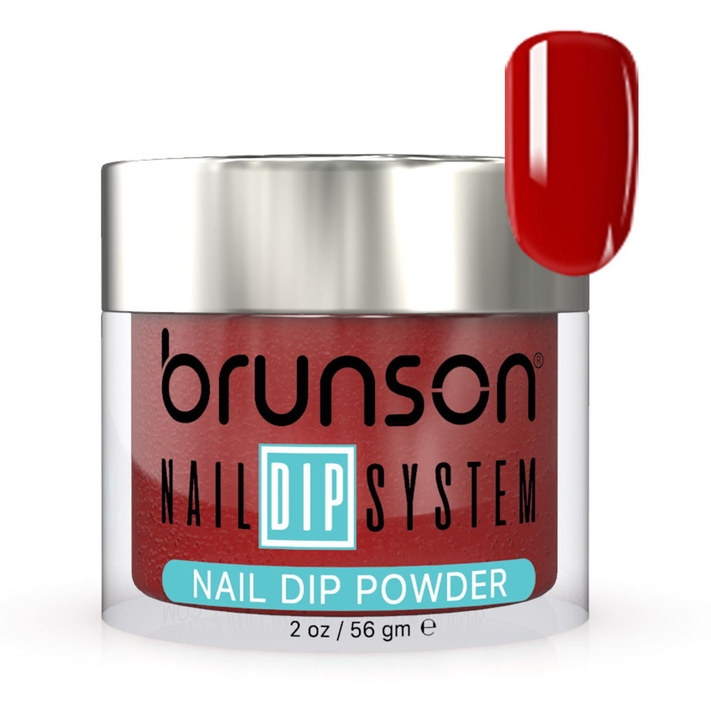 Brunson Nail Dipping Powder Dipp & Buff System 2oz – Professional DIY & Salon Dip Powder for Long-Lasting, Smooth Finish Colored Nails dbk101
